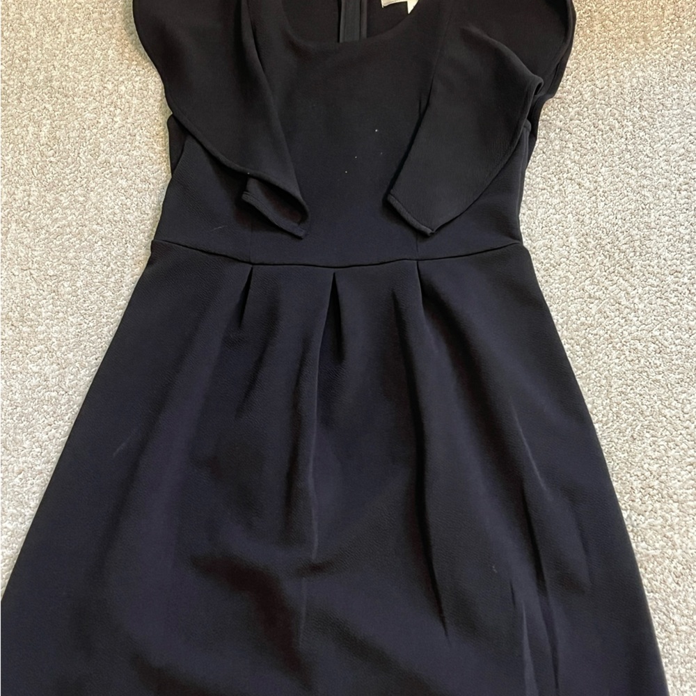 Black ruffle dress size 10- girls